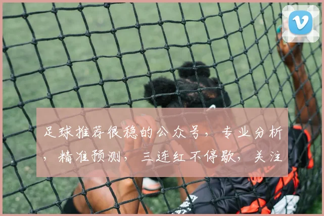 足球推荐很稳的公众号，专业分析，精准预测，三连红不停歇，关注必涨